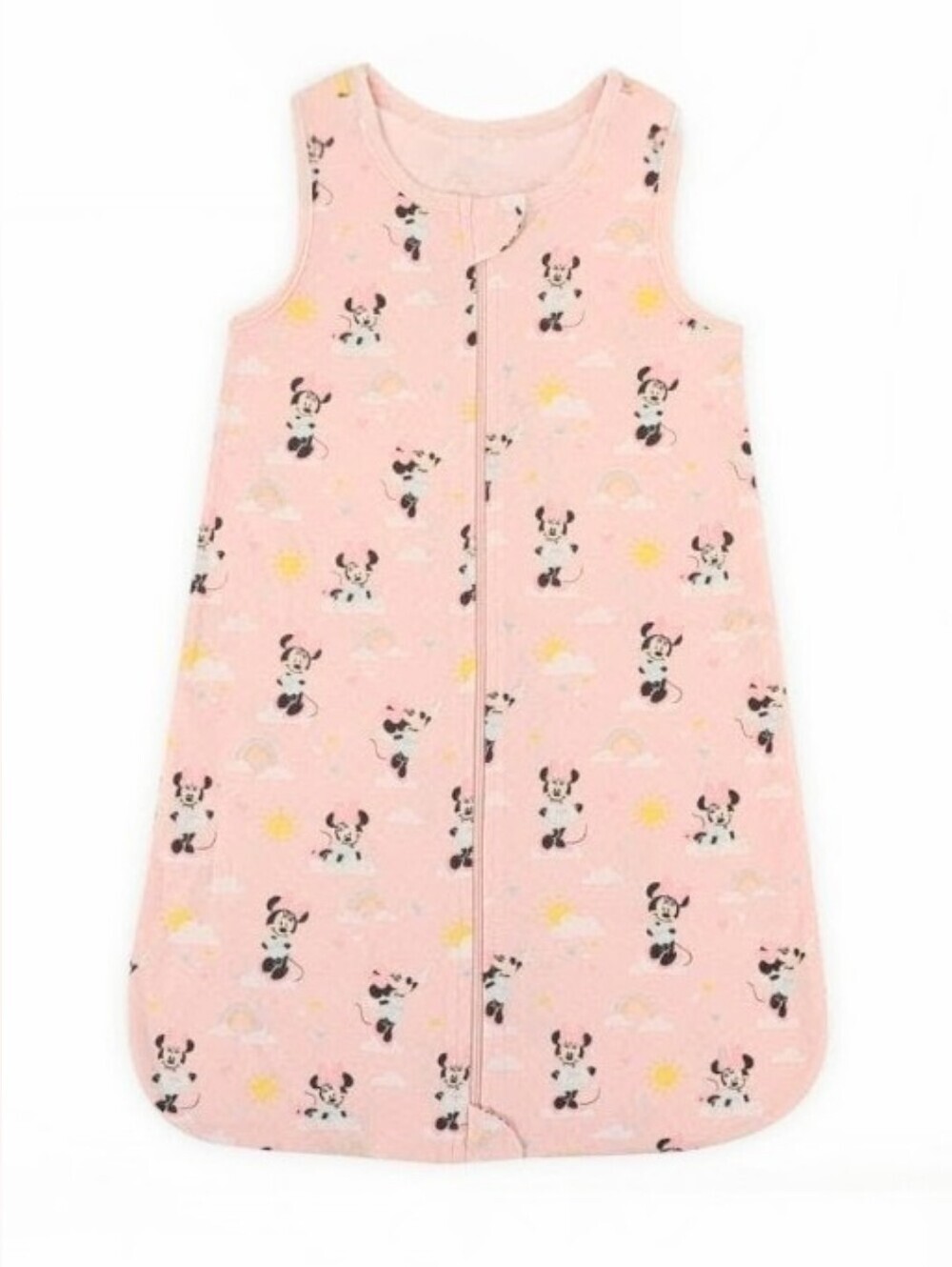 NWT Disney (0-6 Months) 100% Cotton Lightweight Pink Minnie Mouse Sleep Sack